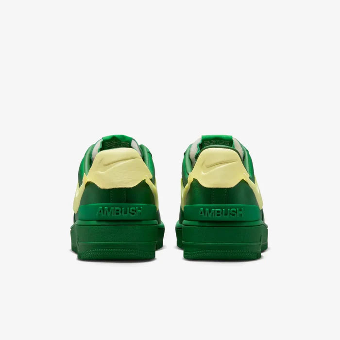 Tênis Ambush x Nike Air Force 1 Low Pine Green and Citron