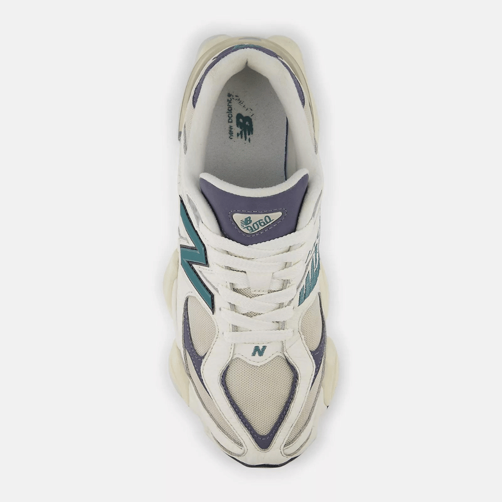 Tênis New Balance 9060 Sea Salt New Spruce Dark Arctic Grey