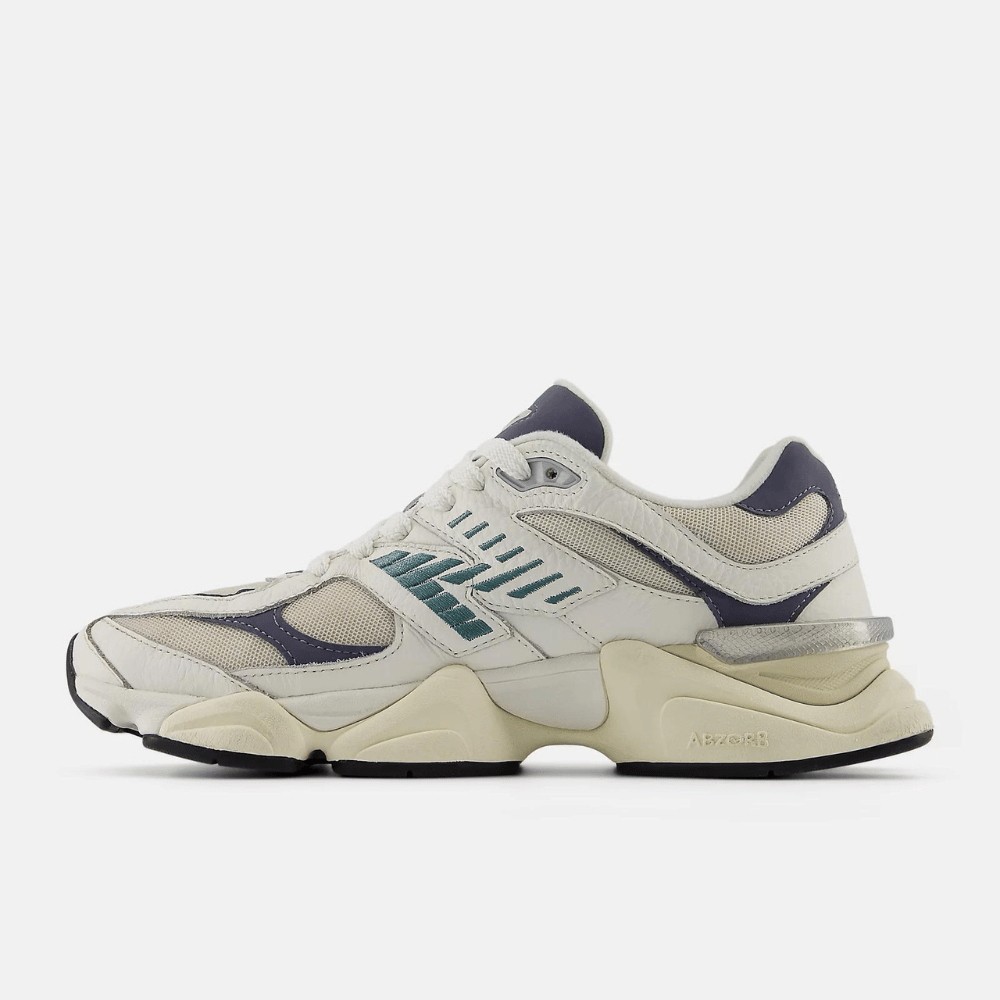 Tênis New Balance 9060 Sea Salt New Spruce Dark Arctic Grey