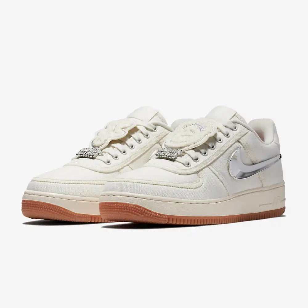 Tênis Air Force 1 Low Travis Scott Sail