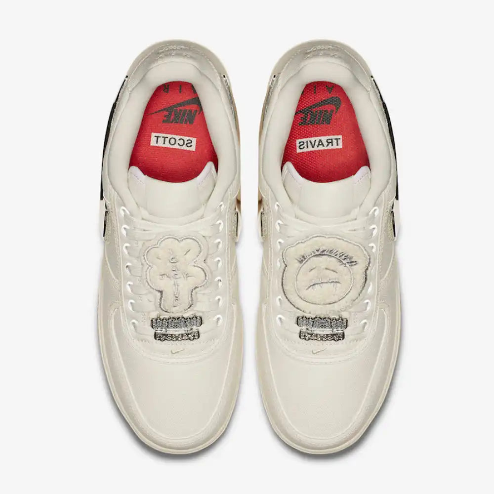 Tênis Air Force 1 Low Travis Scott Sail