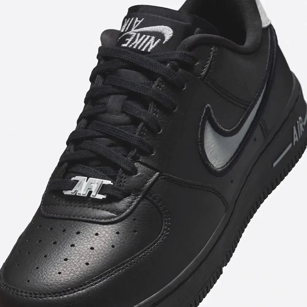 Tênis Nike Air Force 1 Low Dance Black Metallic Silver