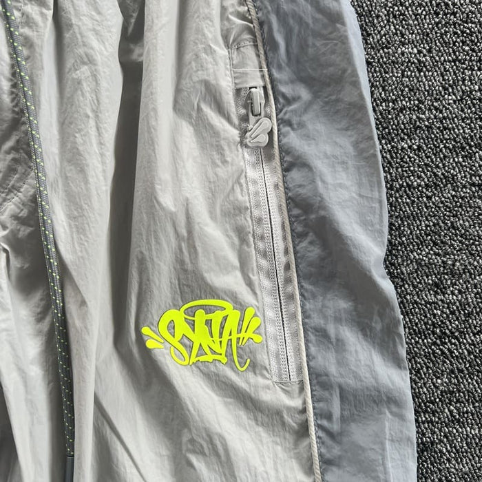 Conjunto Synaworld 'Syna Logo' Shell CinzaVerde