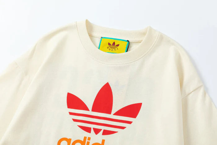 Camiseta Colab Gucci x Adidas Reverse