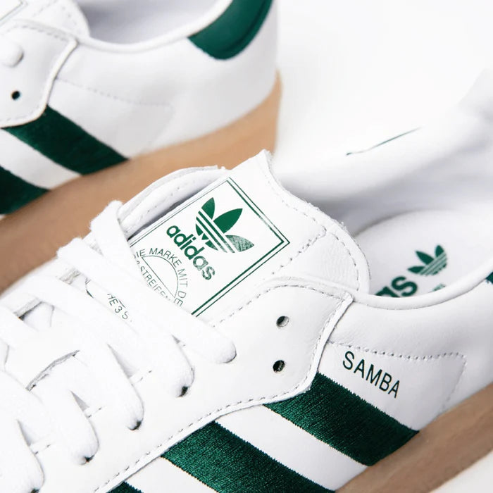 Tênis Adidas Samba Cloud White Collegiate Green