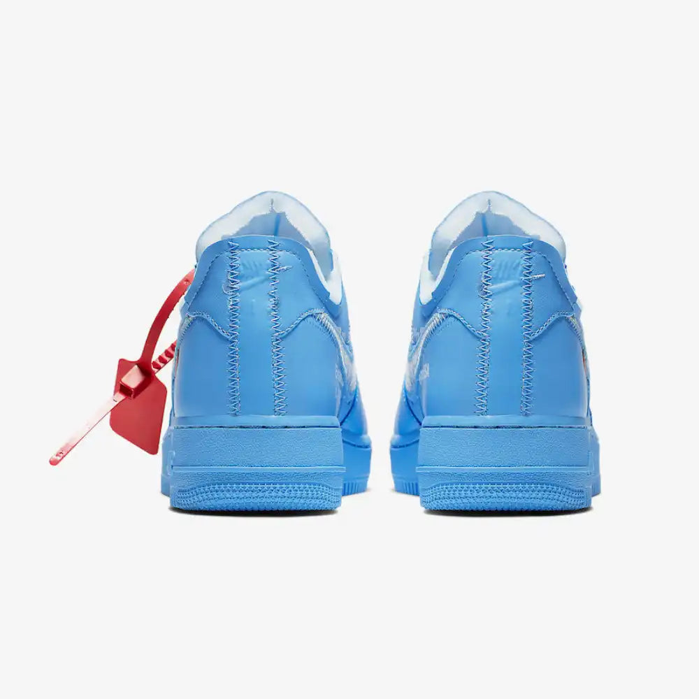 Tênis Nike X Off White Air Force 1 Low University Blue