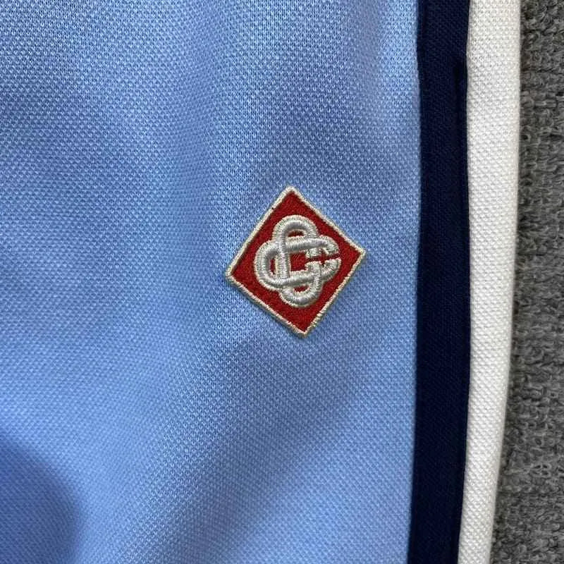 Calça Casablanca Sport Logo azul