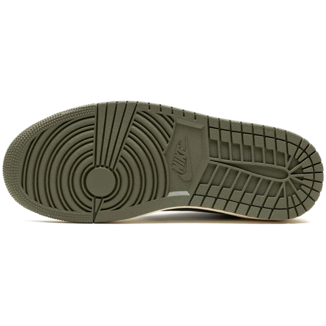 Tênis Nike Air Jordan 1 Retro Low x Travis Scott Wmns Olive