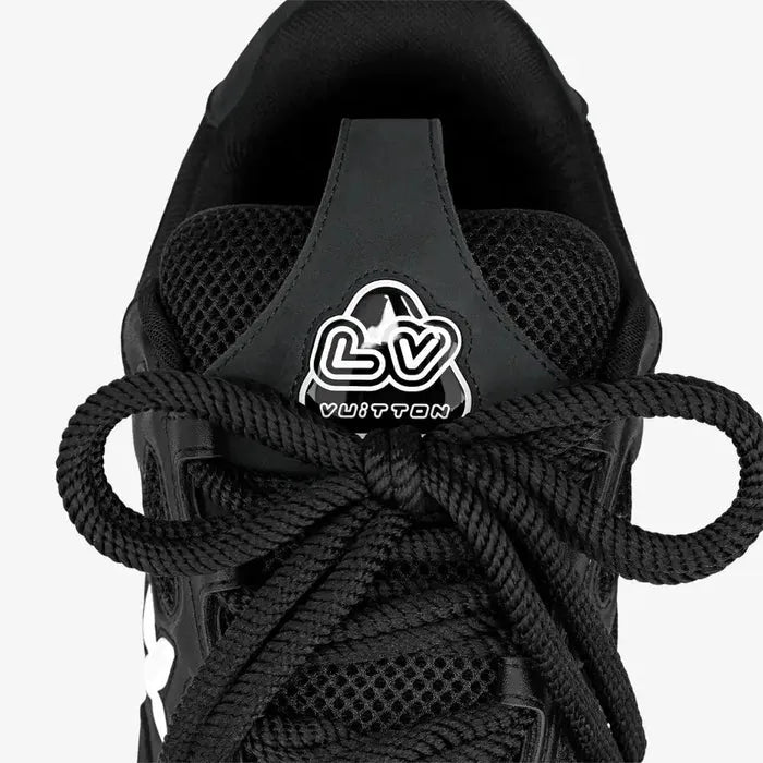 Tênis Louis Vuitton LV Skate Sneaker Black White