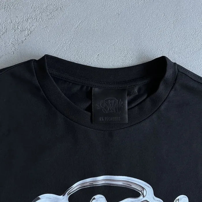 Camiseta Synaworld 'Syna Logo' Tee BlackSilver