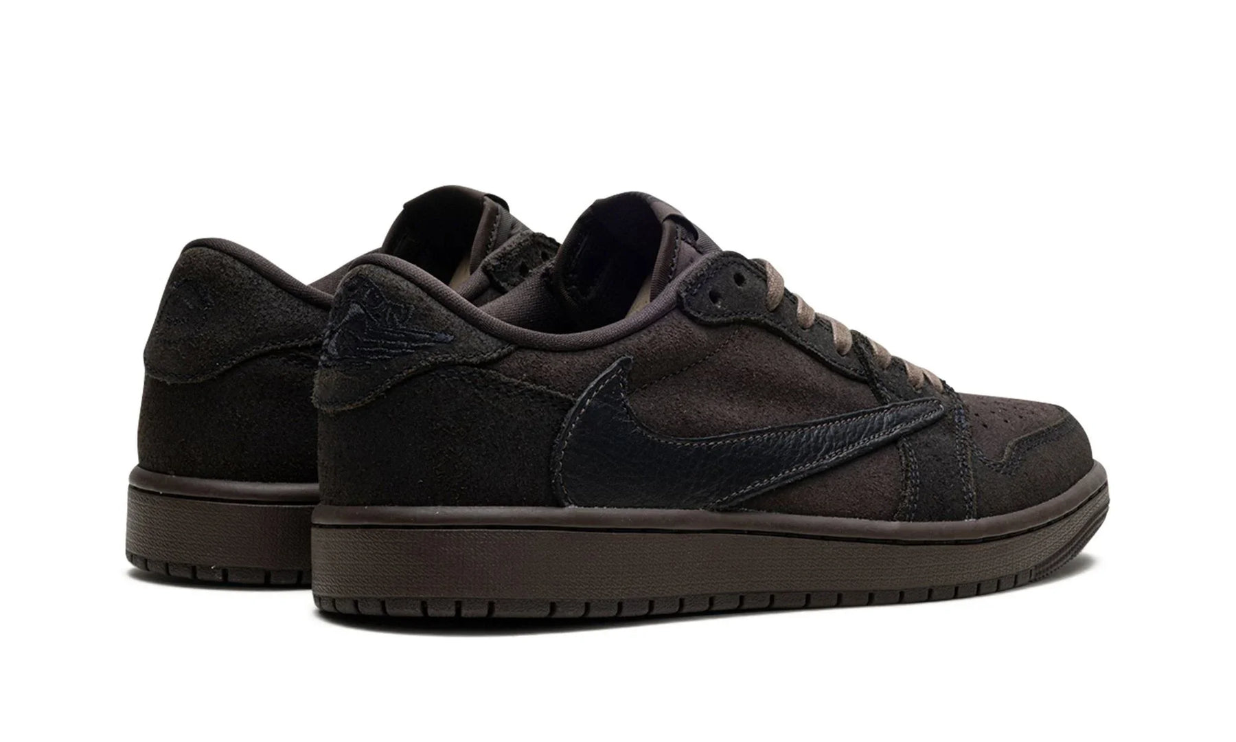 Tênis Nike Air Jordan 1 Low X Travis Scott Velvet Brown Marrom