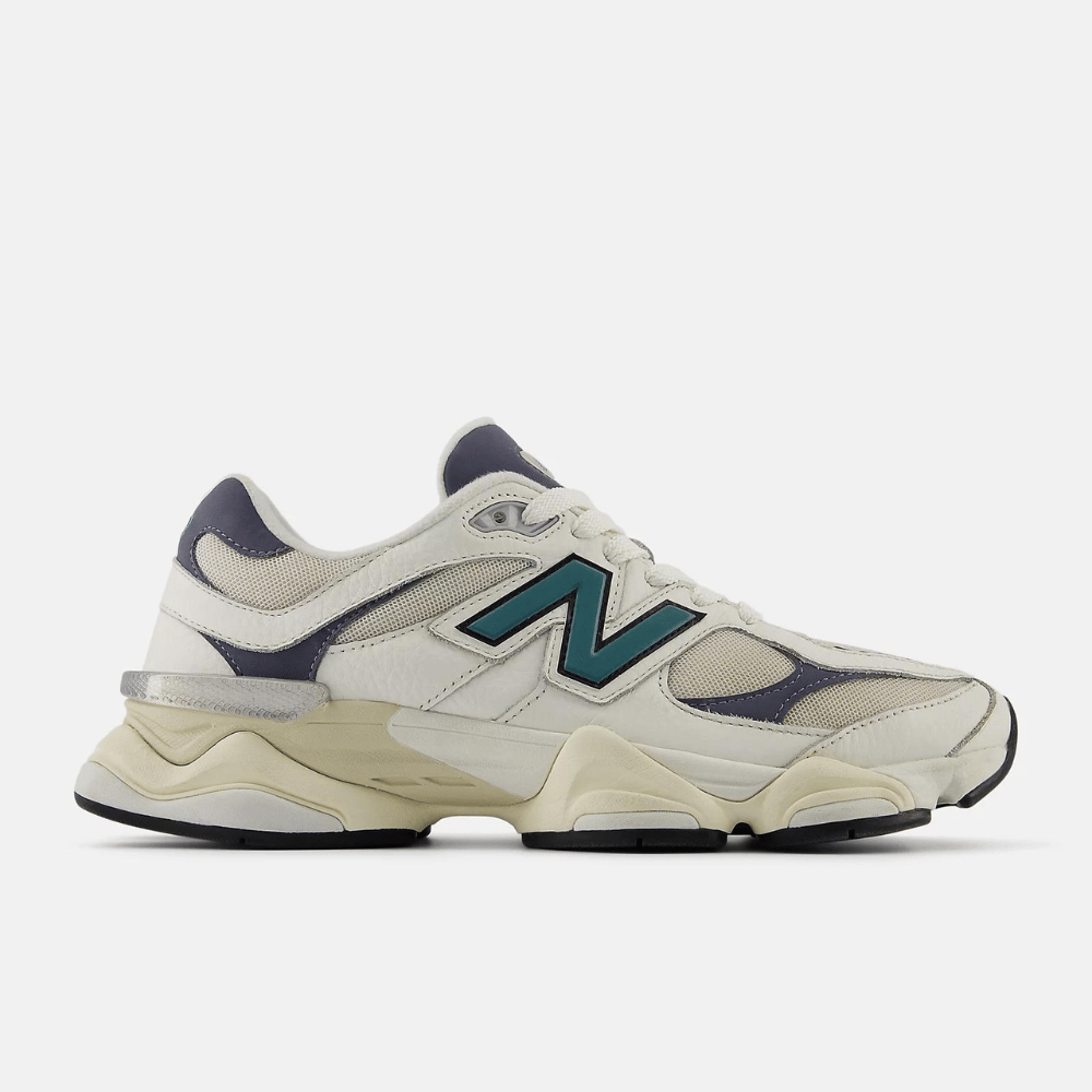 Tênis New Balance 9060 Sea Salt New Spruce Dark Arctic Grey