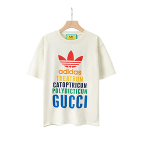 Camiseta Colab Gucci x Adidas Reverse