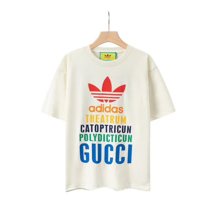 Camiseta Colab Gucci x Adidas Reverse