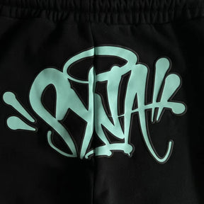 Conjunto Synaworld Logo PretoAzul