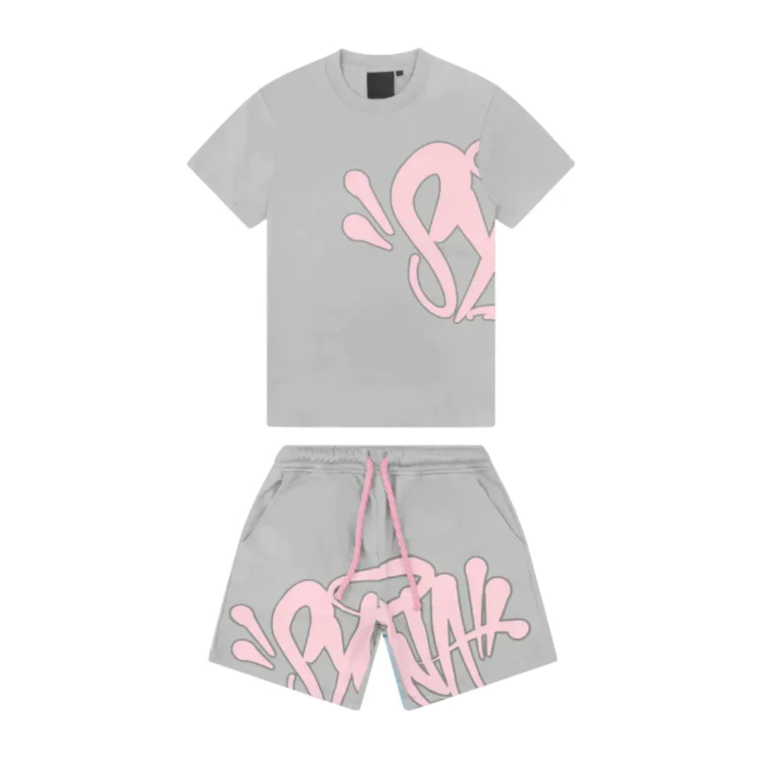 Conjunto Shorts Synaworld Cinza