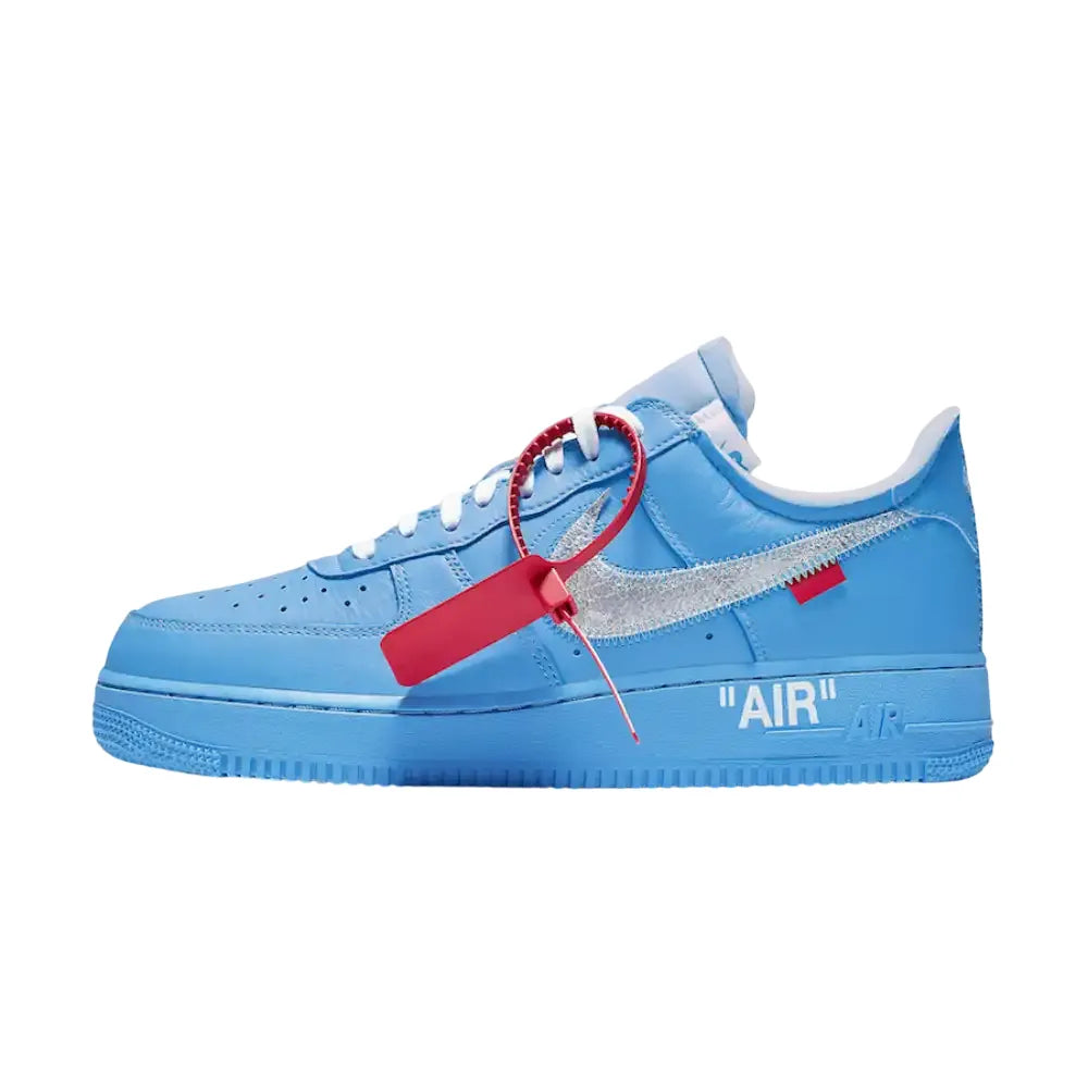 Tênis Nike X Off White Air Force 1 Low University Blue
