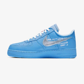 Tênis Nike X Off White Air Force 1 Low University Blue