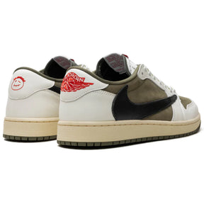 Tênis Nike Air Jordan 1 Low X Travis Scott Medium Olive Verde