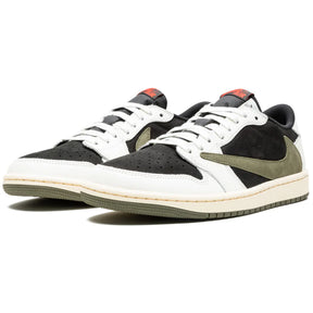 Tênis Nike Air Jordan 1 Retro Low  x Travis Scott Wmns Olive