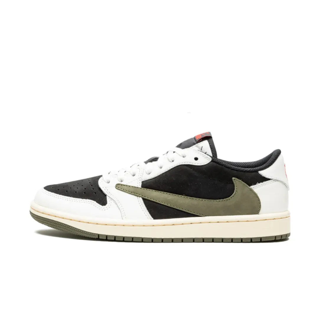 Tênis Nike Air Jordan 1 Retro Low  x Travis Scott Wmns Olive
