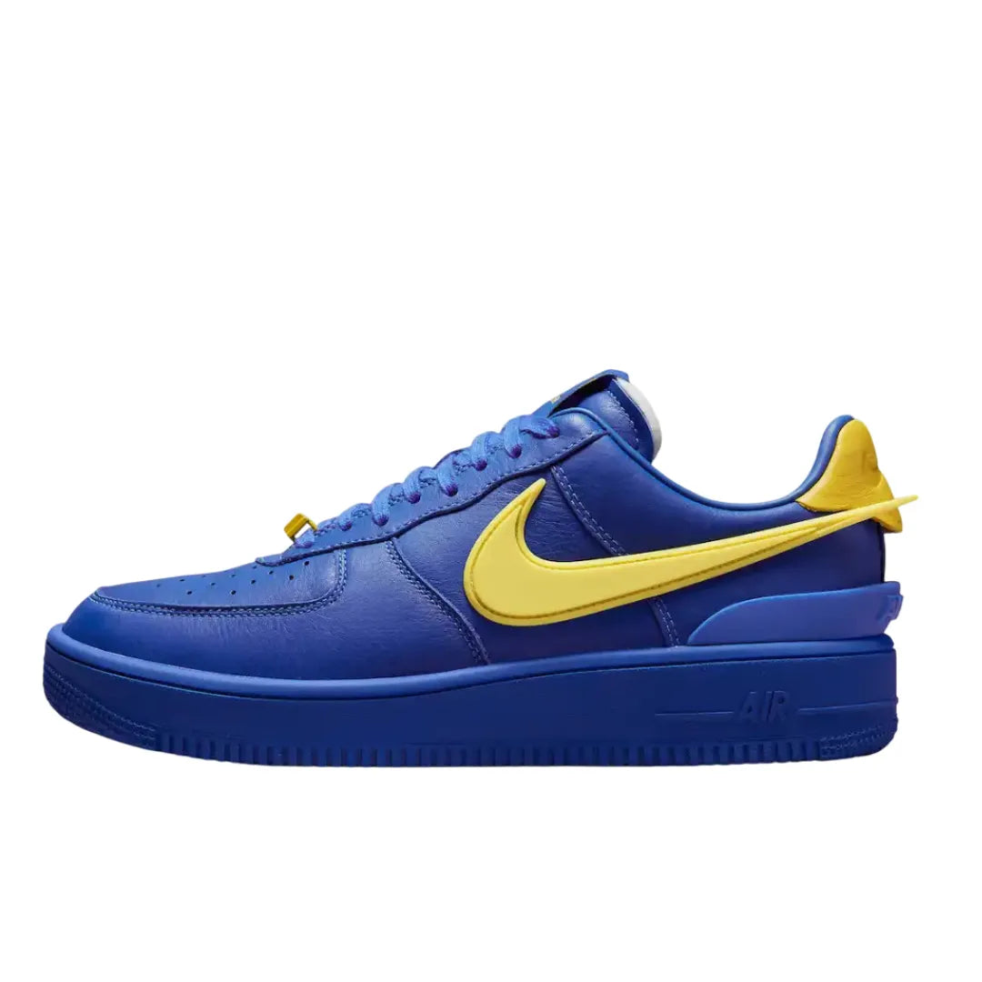 Tênis Ambush x Nike Air Force 1 Low Game Royal and Vivid Sulphur