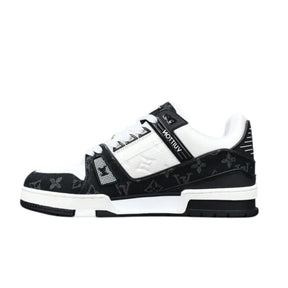 Tênis Louis Vuitton LV Trainer White Black