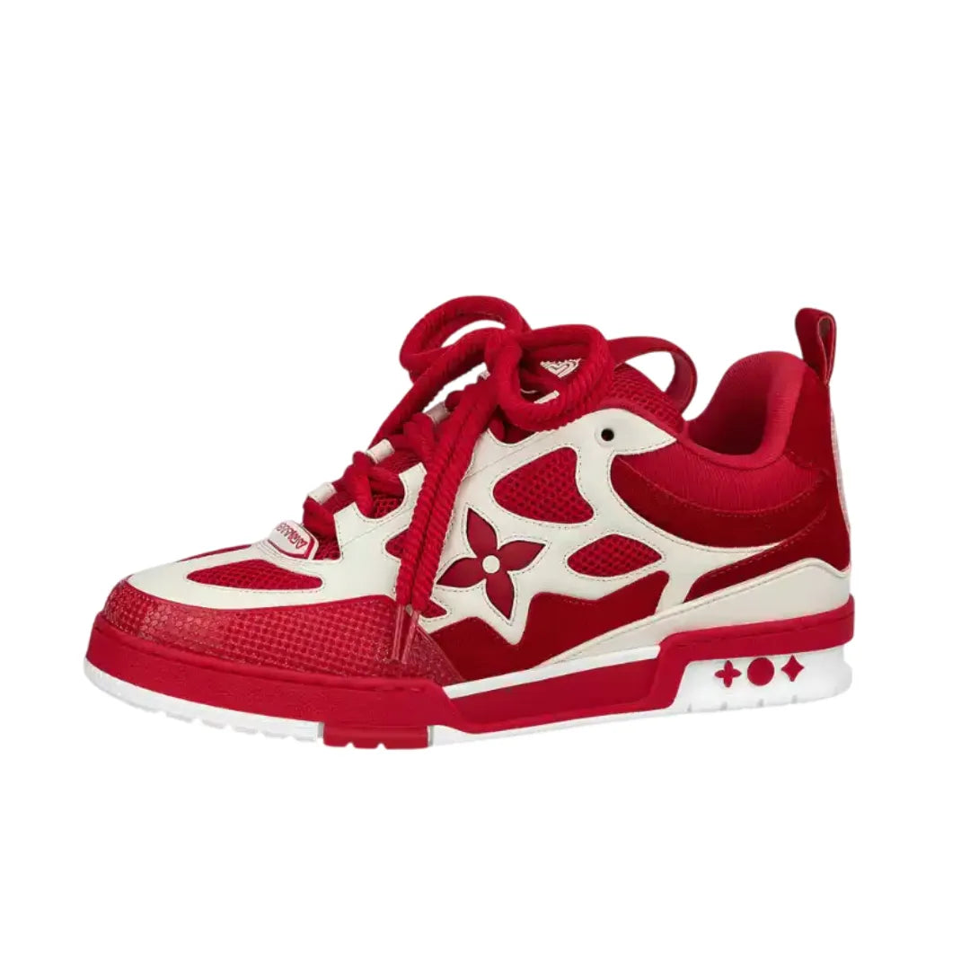 Tênis Louis Vuitton LV Skate Sneaker Red White