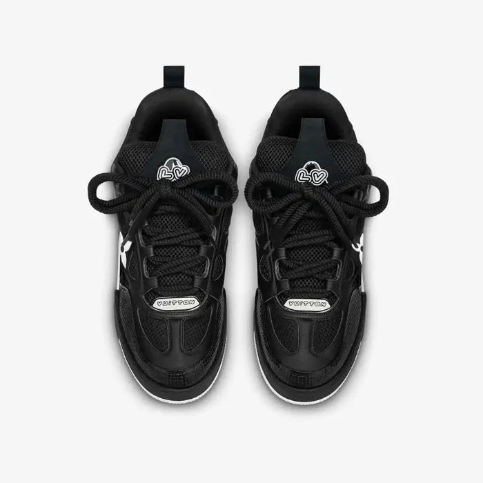 Tênis Louis Vuitton LV Skate Sneaker Black White