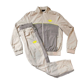 Conjunto Synaworld 'Syna Logo' Shell CinzaVerde