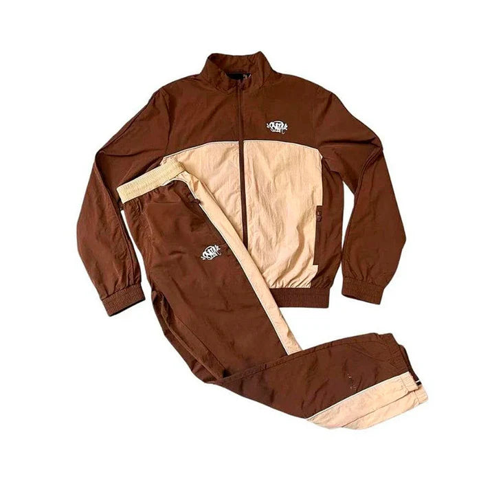 Conjunto Synaworld 'Syna Logo' Shell MarromBege