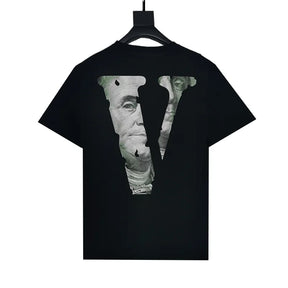 Camiseta Vlone Preta Blood Money